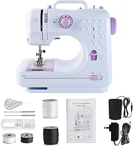 Maquina De Coser Domestica Portátil Con