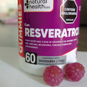 Gomitas de RESVERATROL X 60 CON INVIMA